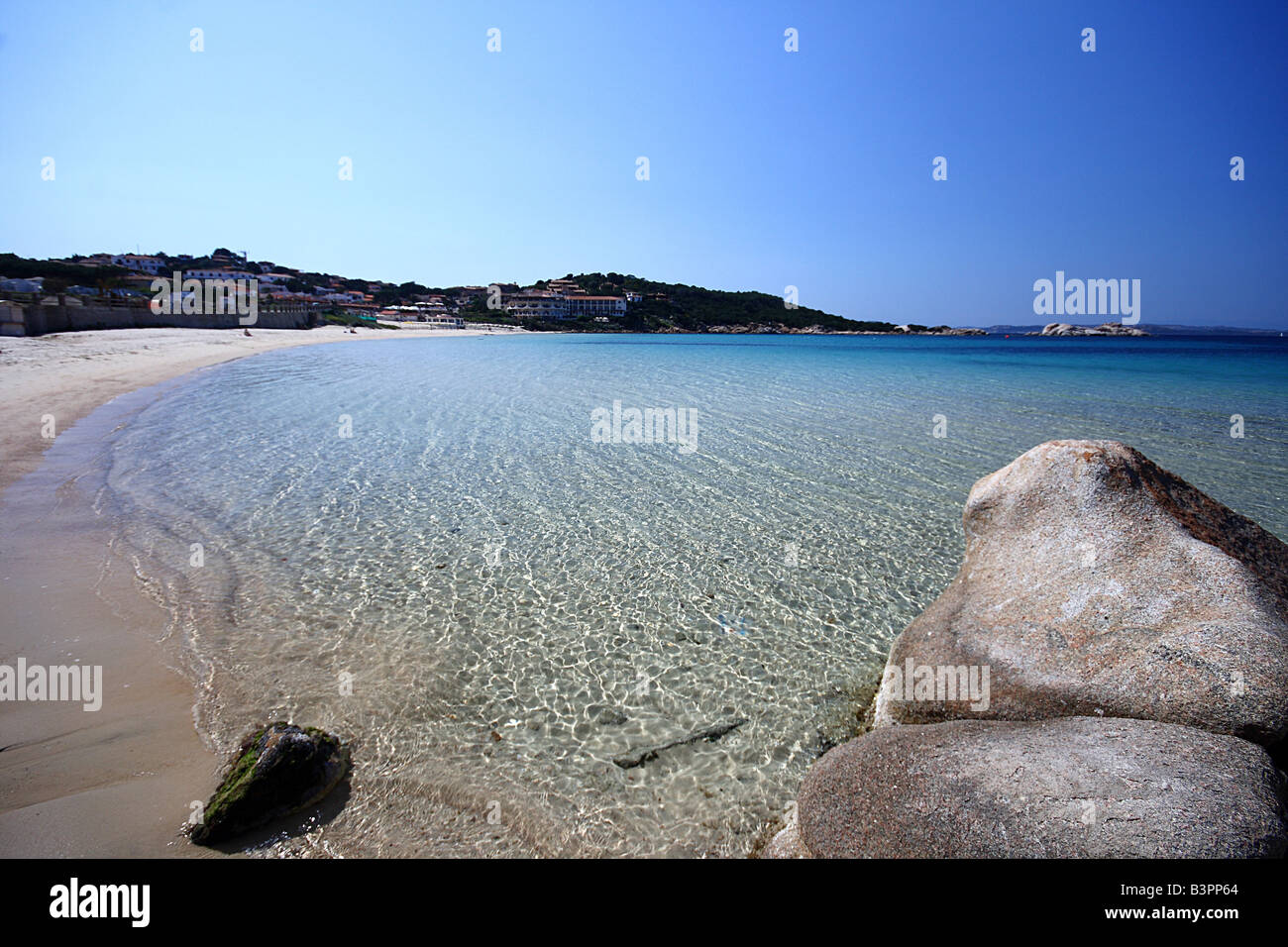 Bucht Baia Sardinia, Arzachena, Sardinien, Italien Stockfoto