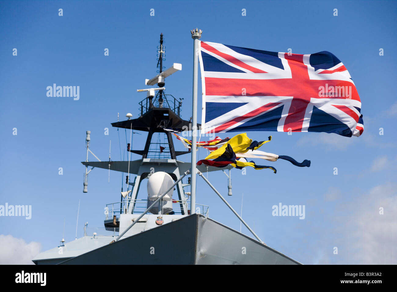 HMS Mersey Royal Navy Offshore-Patrouillenboot beim Tall Ships Race in Liverpool Juli 2008 in Huskisson Niederlassung Dock Stockfoto