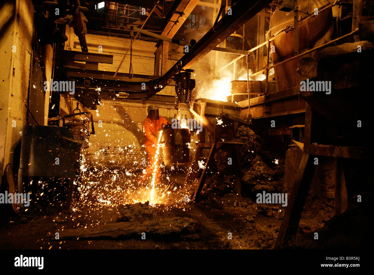 Chamberlin Hill Castings Ltd in Walsall West Midlands UK Stockfoto