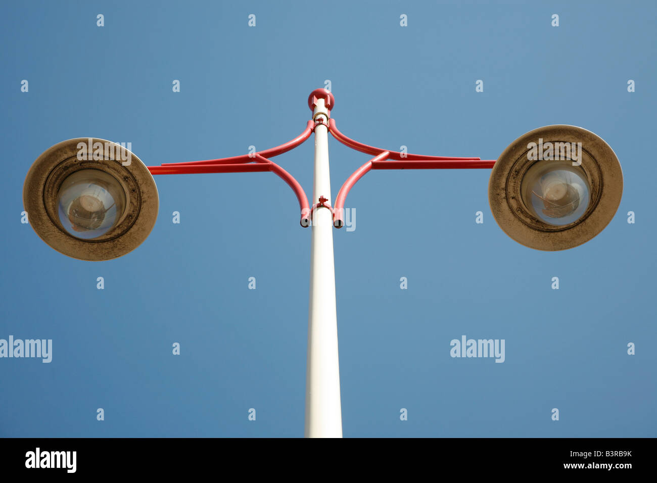 Straßenlaterne, Scheveningen, Niederlande Stockfoto