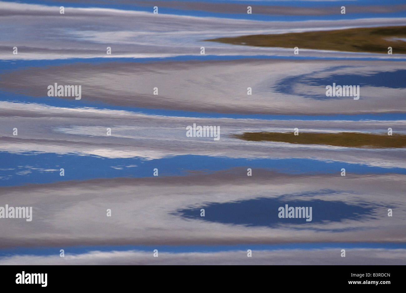 Wasser-Muster Stockfoto