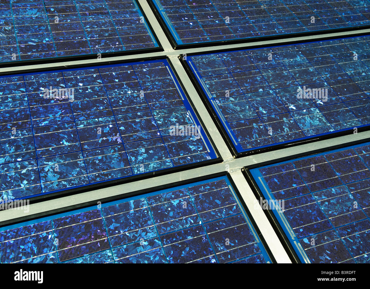 Solar-Panel-detail Stockfoto