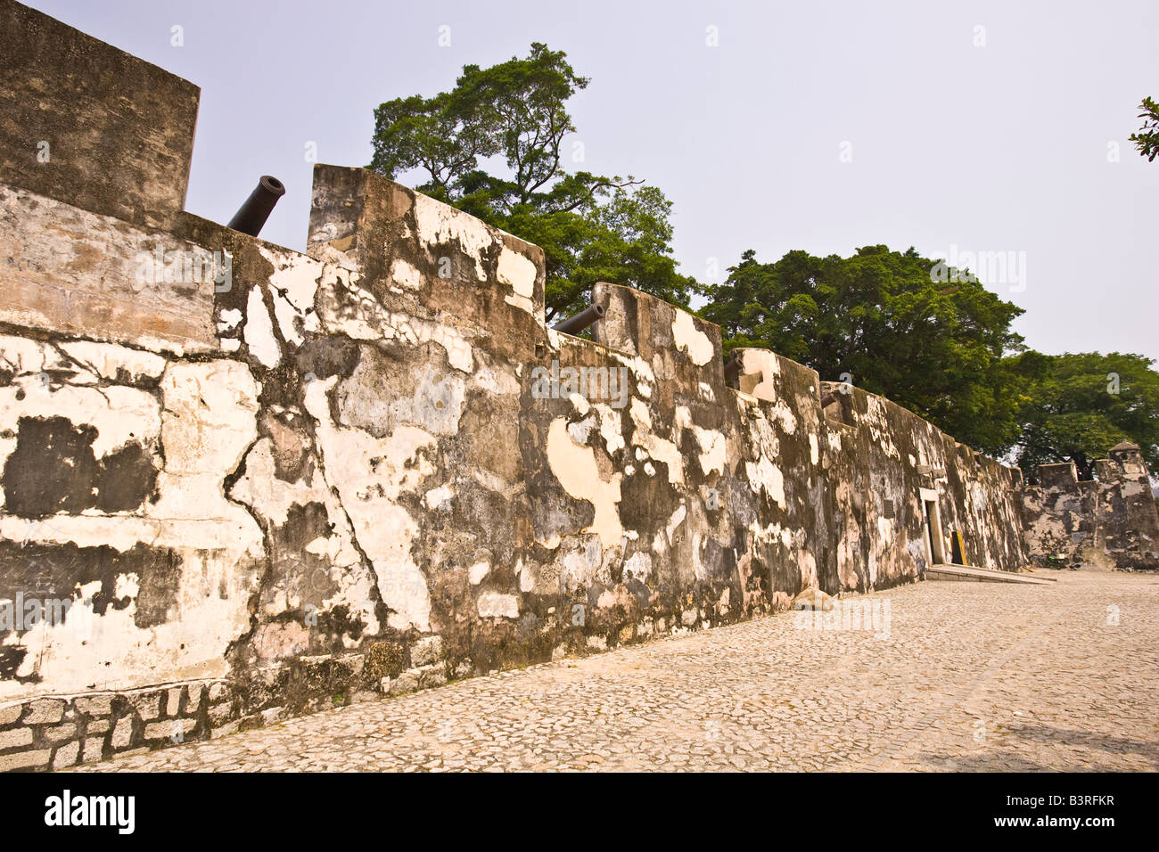 MACAU CHINA montieren Festung, erbaut von den Jesuiten in das frühe 1600 s Stockfoto