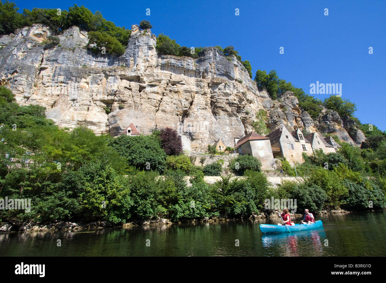 Lais Puzzle 2000 Teile – Dorf La Roque-Gageac In Der Dordogne (Frankreich) – Landschaftsmotiv