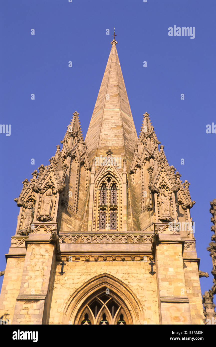 Der Universität Kirche von Str. Mary die Jungfrau Oxford. Stockfoto