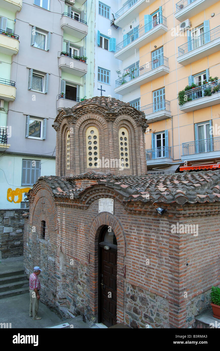 Sotir Kirche, Innenstadt, Thessaloniki, Chalkidiki, Zentralmakedonien, Griechenland Stockfoto