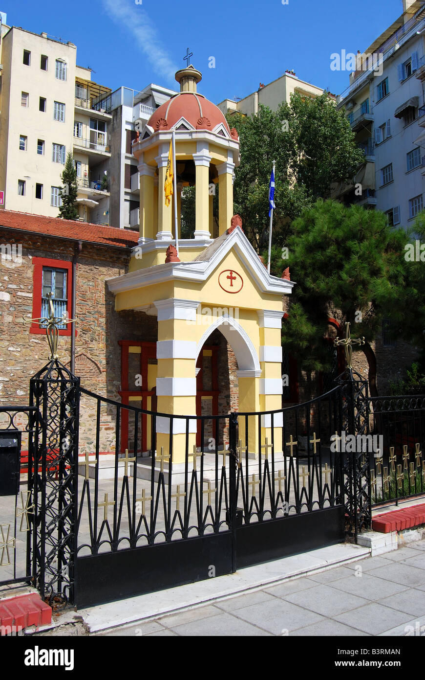 Kleine Kirche, Thessaloniki, Chalkidiki, Zentralmakedonien, Griechenland Stockfoto