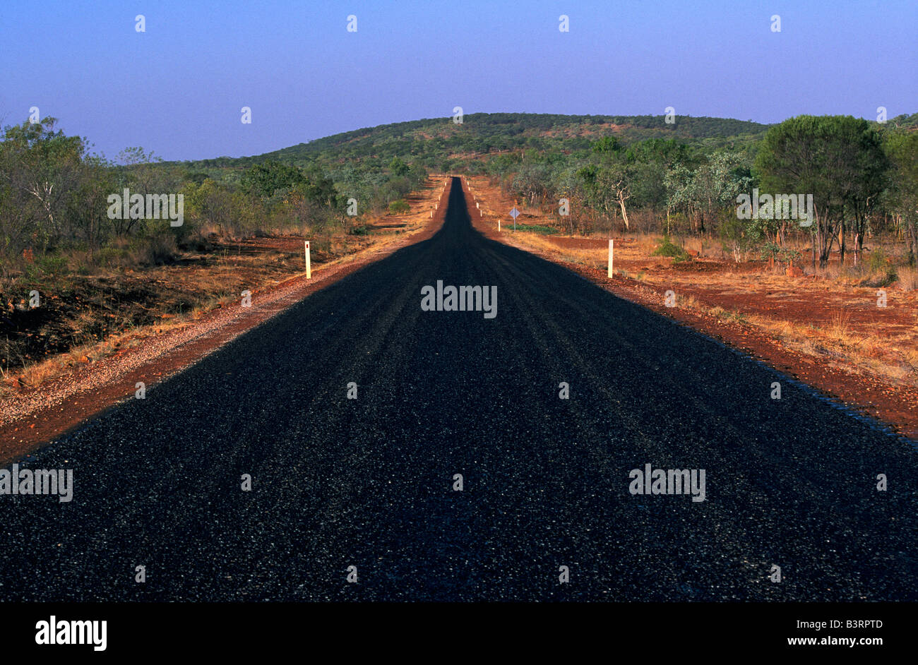 Outback Road, Australien Stockfoto