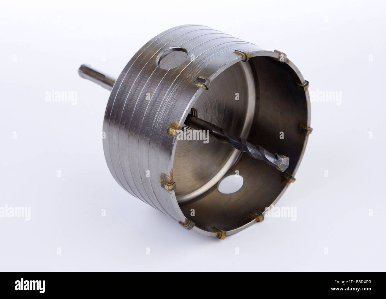 100mm Durchmesser Kern Bohrer mit Hartmetall-Zähne Stockfoto