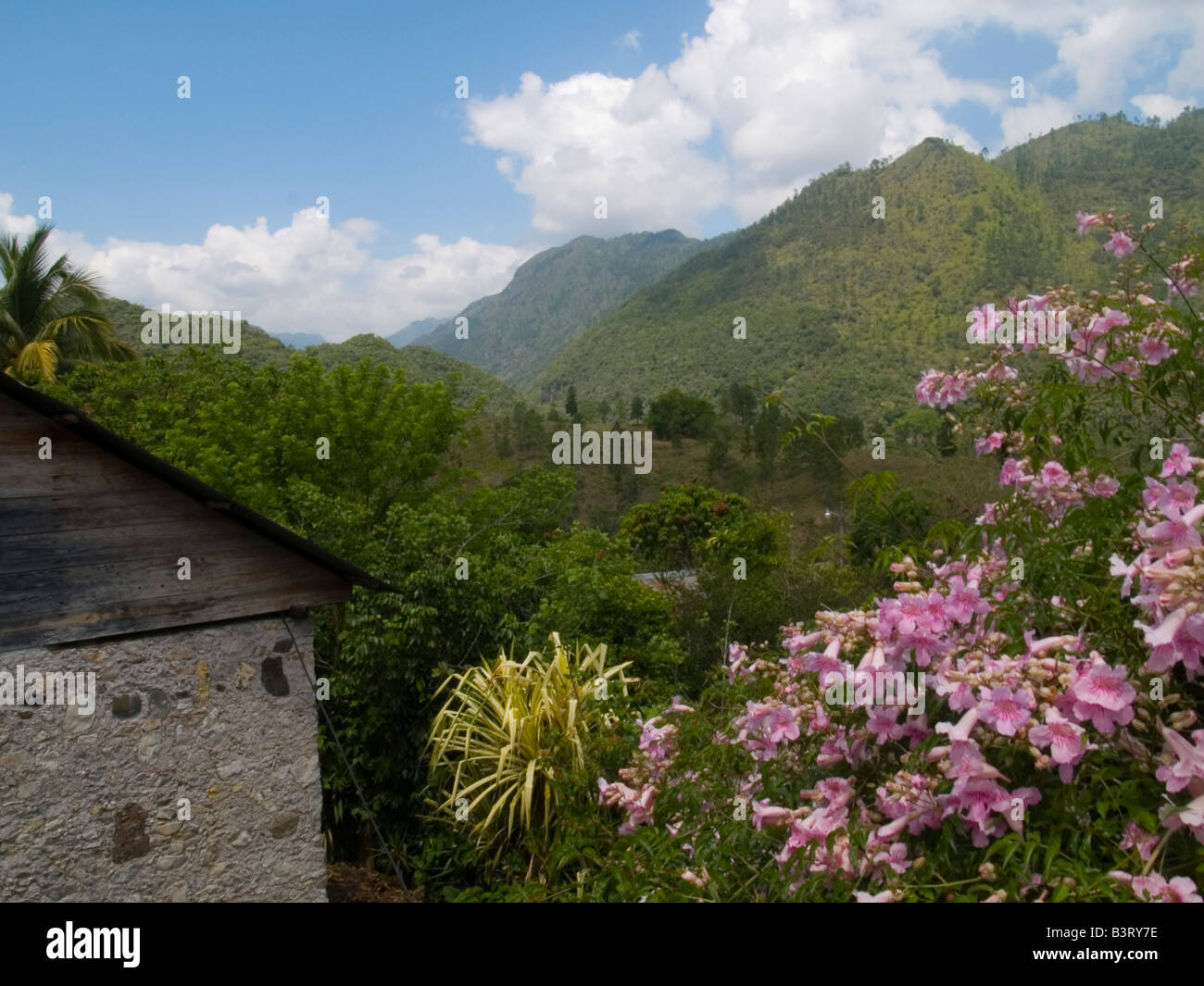 Lanquín im Hochland von Guatemala, Guatemala Stockfoto