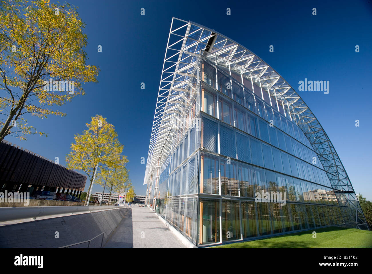Luxemburg-Kirchberg Europäische Investitionsbank EIB Stockfoto