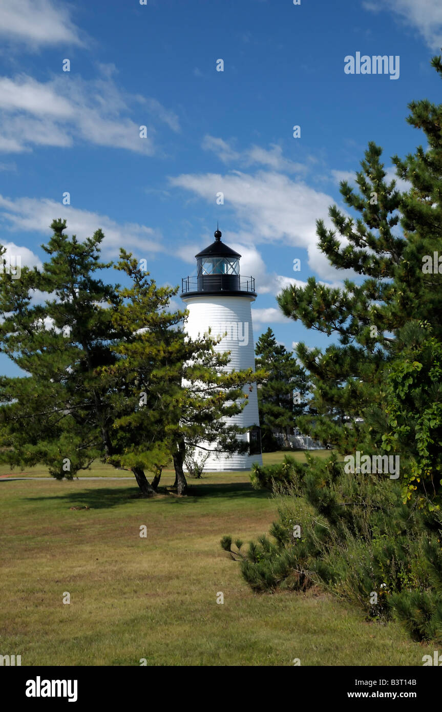 Plum Island leichte Newburyport Massachusetts Stockfoto