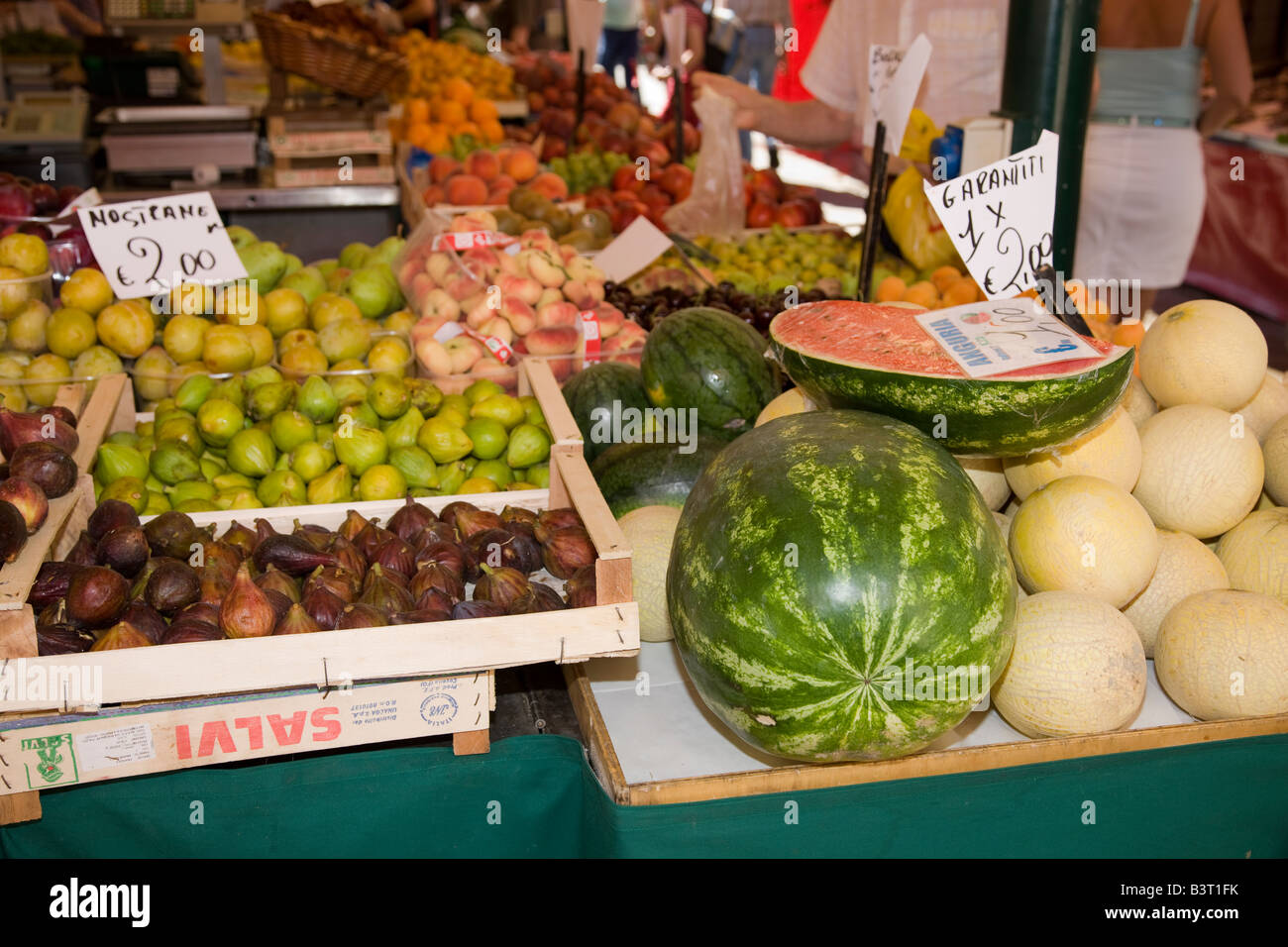 Obstmarkt von Venedig Stockfoto