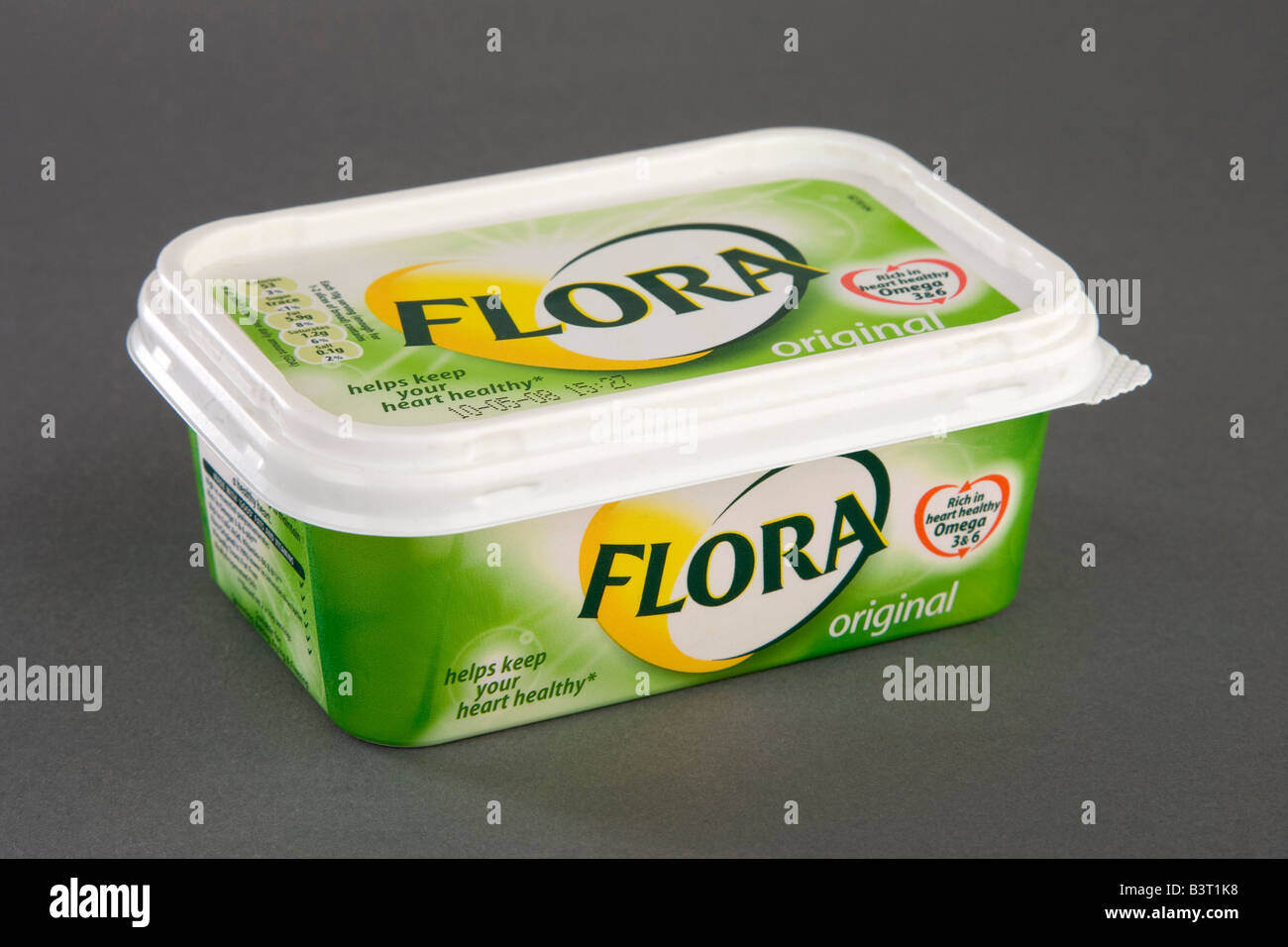 Flora zu verbreiten / Margarine Stockfoto