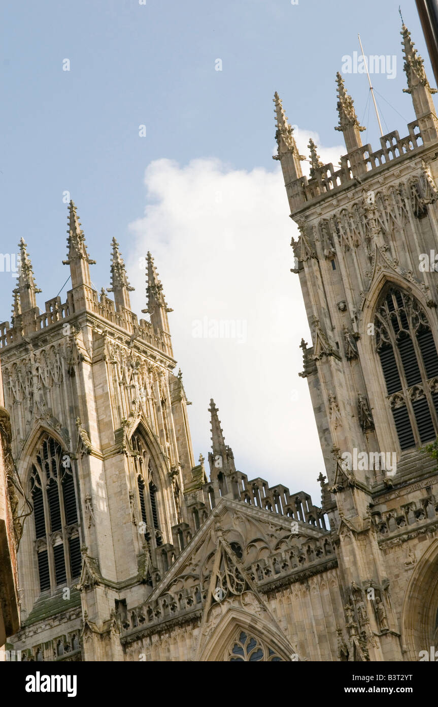 York Minster britischen Yorkshire Kirche Gottesdienst Gebet beten religion Stockfoto