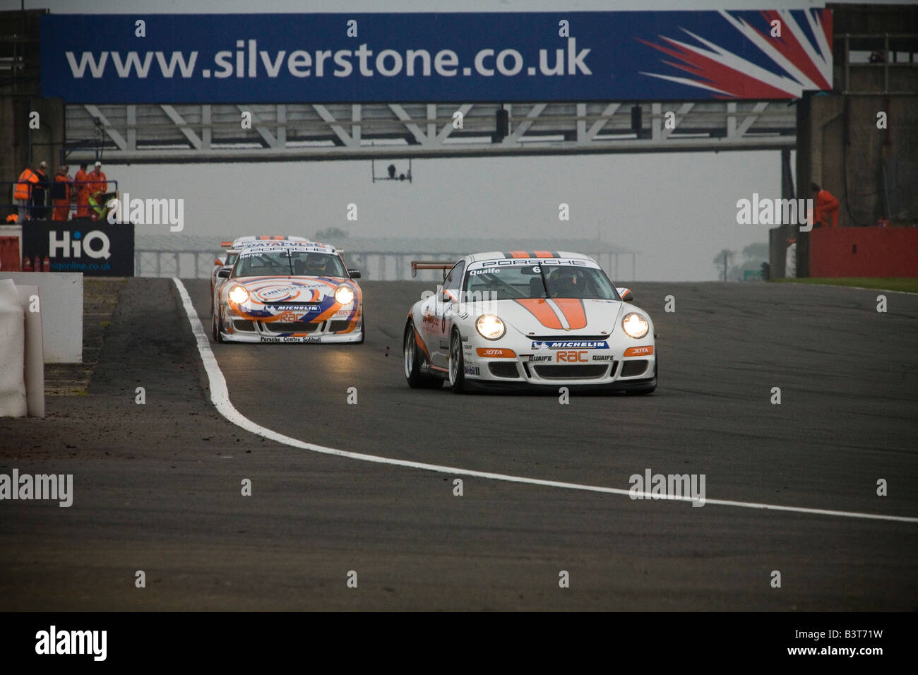 Silverstone Carrera Cup Sean-Paul Breslin Stockfoto