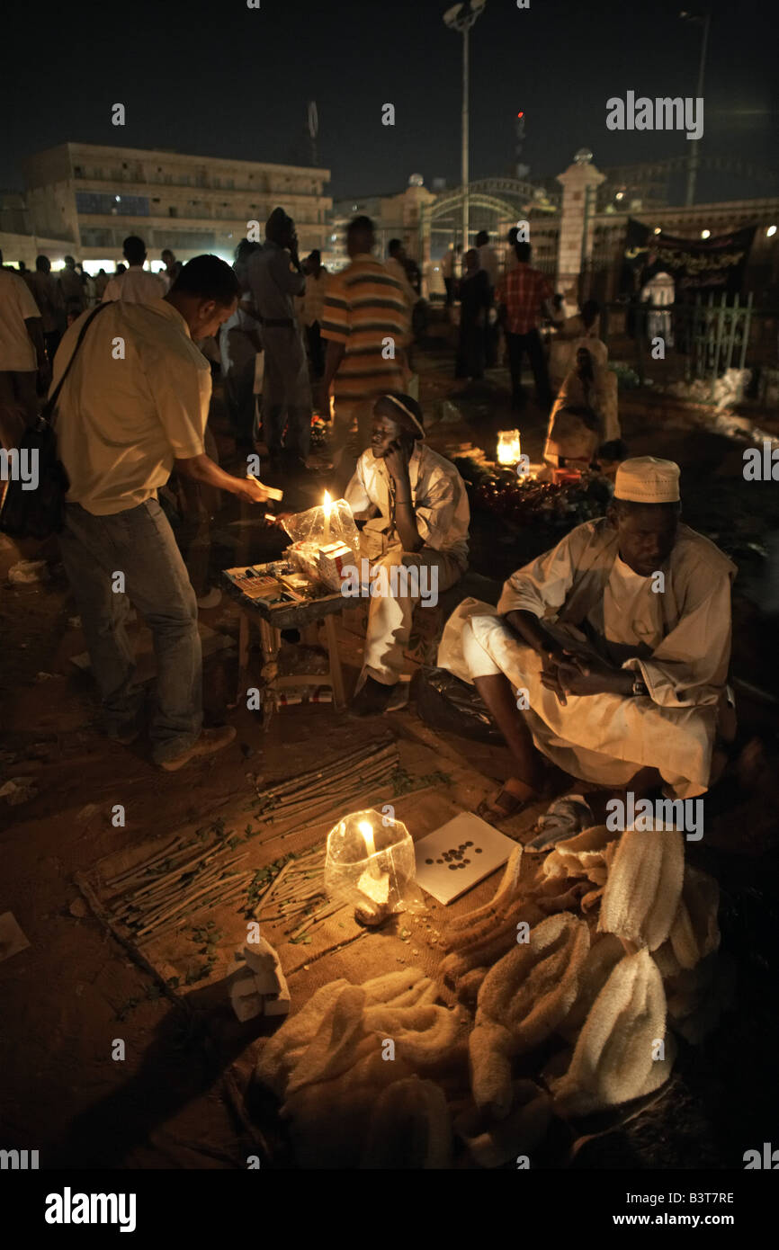 Souk al-Arabi, das Zentrum von Khartoum, Sudan Stockfoto