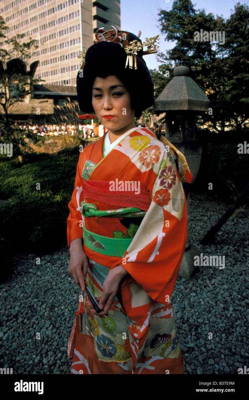 Japan, Tokio. Japanische Braut. MR. Stockfoto
