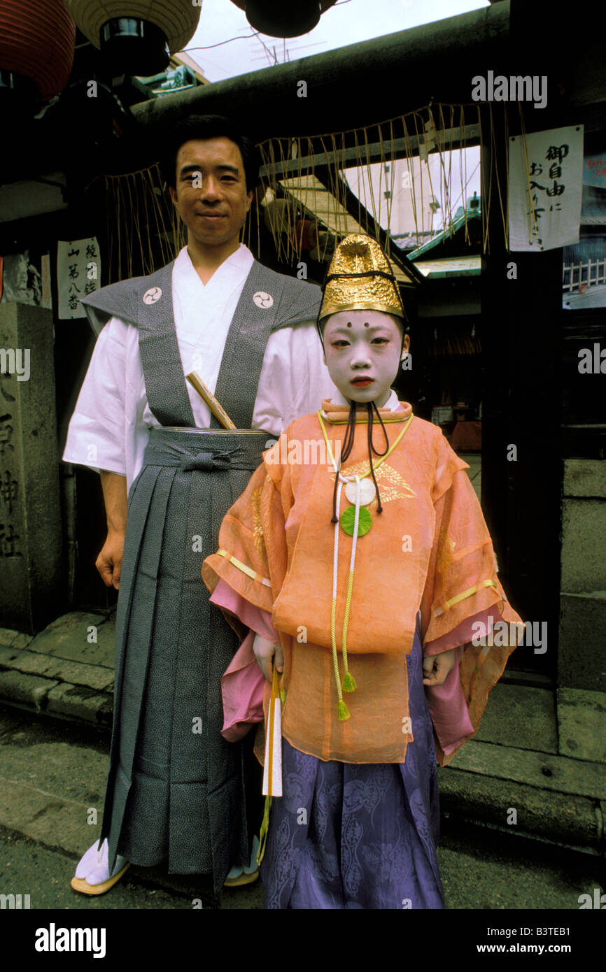 Japan, Kyoto. Gion Festival. Stockfoto