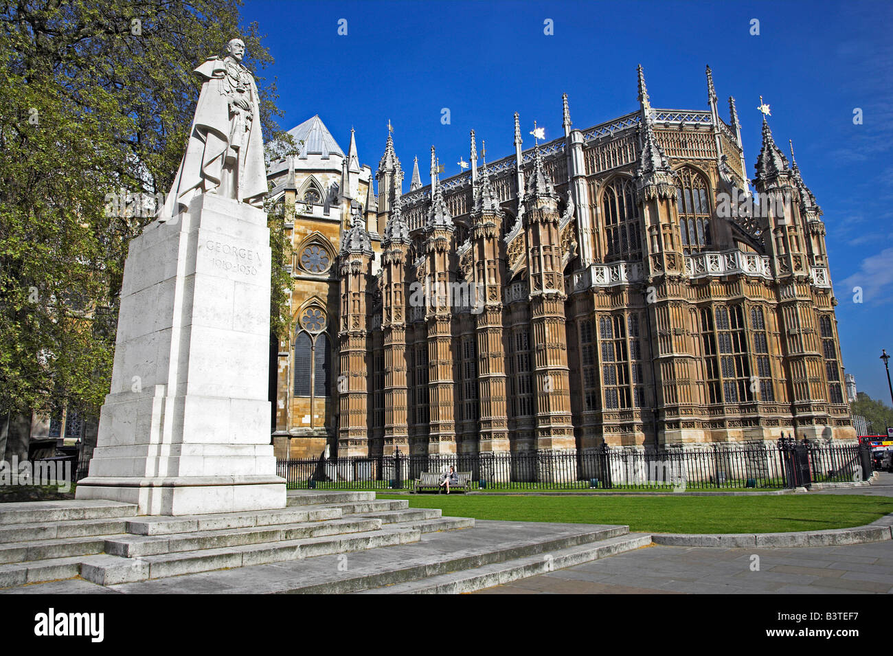 England, London, Westminster. Heinrich VII. Kapelle am Ostende der Westminster Abbey in London. Das erste Kloster wurde hier gebaut. Stockfoto
