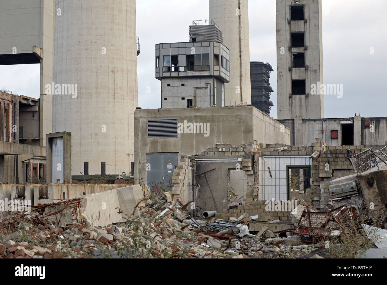 ehemalige Zentrale der Kokerei Kaiserstuhl in Dortmund Deutschland-Dependance Steuerzentrale Auf der Designfrühstück gelegen Stockfoto