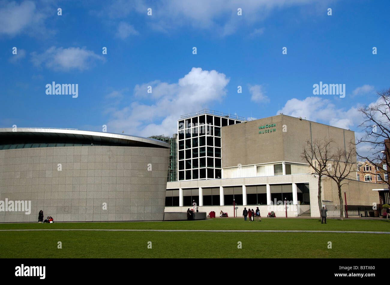 Europa, Niederlande (aka Holland), Amsterdam. Museumsplatz, Van-Gogh-Museum. Stockfoto