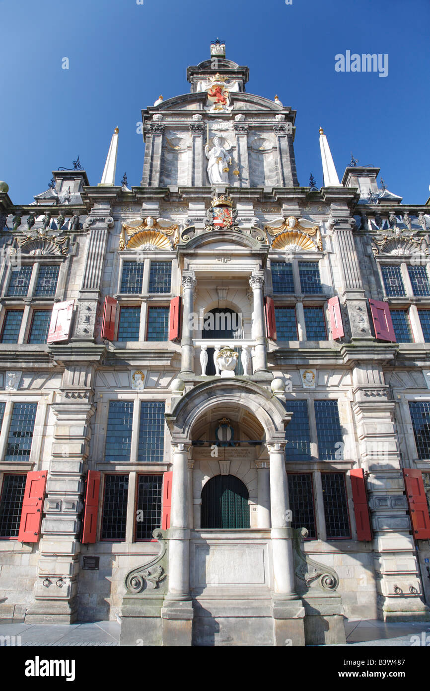 Rathaus, Delft, Niederlande Stockfoto