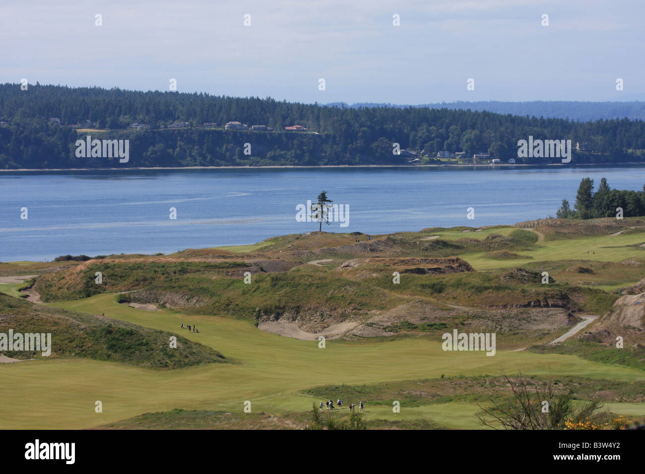 Chambers Bay Golf Course: Der USGA benannt vor kurzem Chambers Bay als Standort für die US Open 2015 und 2010 US Amateur Championship. Stockfoto