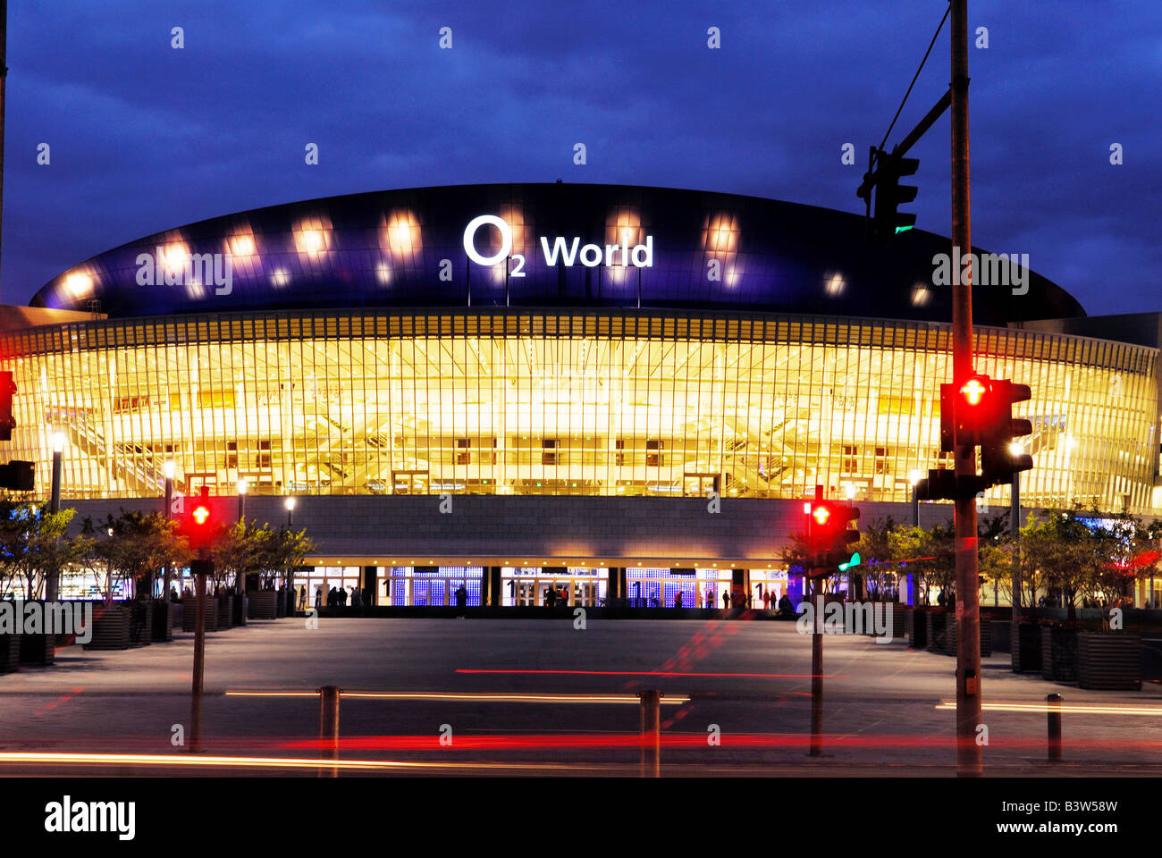 O2 World Veranstaltungsort in Berlin Friedrichshain-Kreuzberg, deutschland, europa Stockfoto