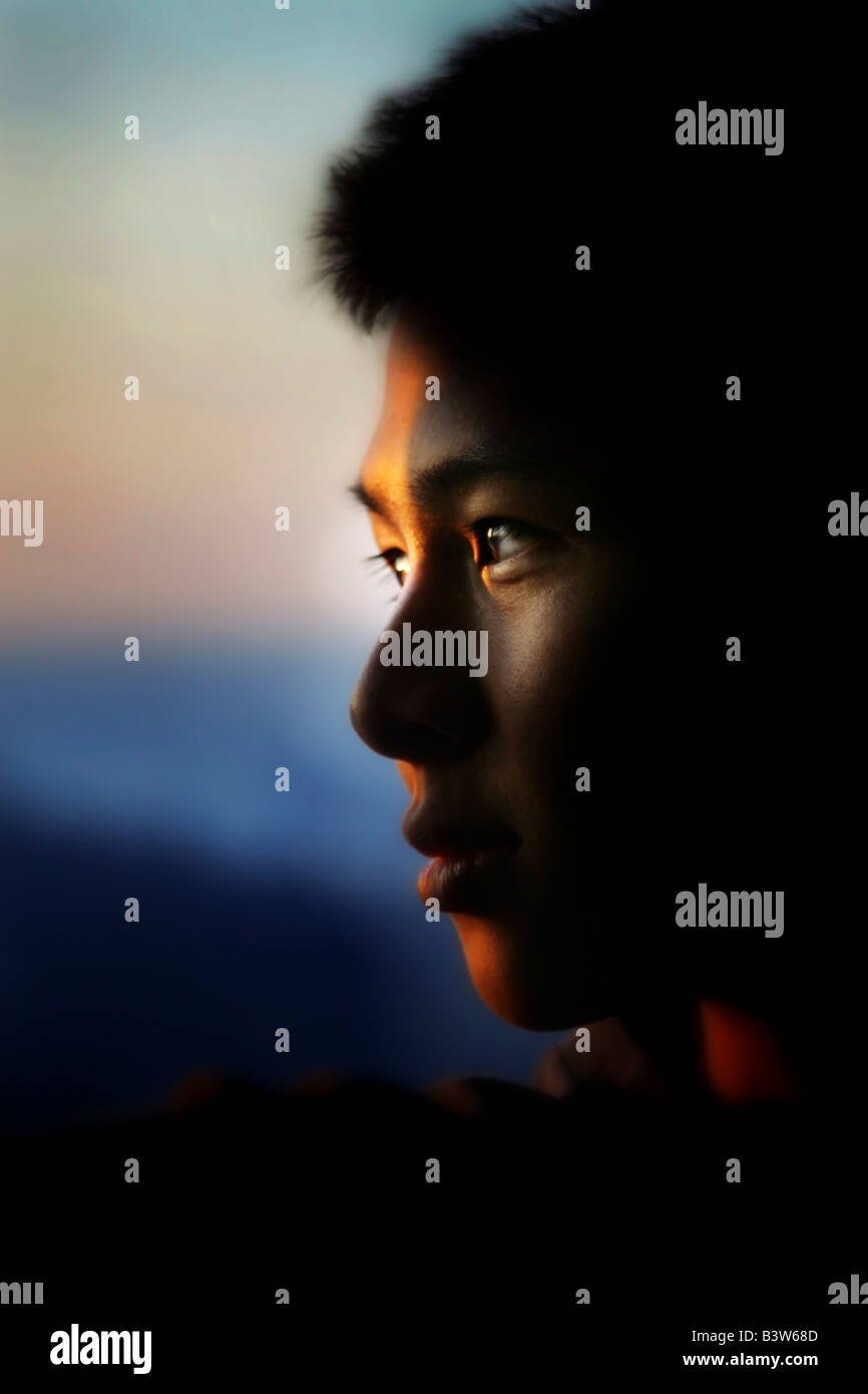 Asiatischer Mann Stockfoto