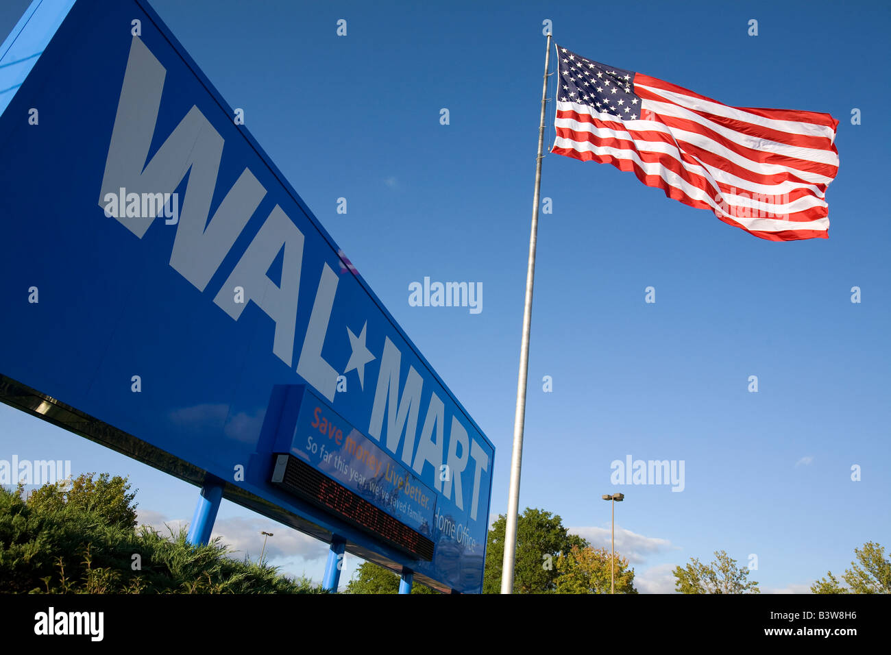 Walmart Stores Inc. Innenministerium für seine globalen Einzelhandel speichert Betrieb in Bentonville, Arkansas, Vereinigte Staaten von Amerika Stockfoto