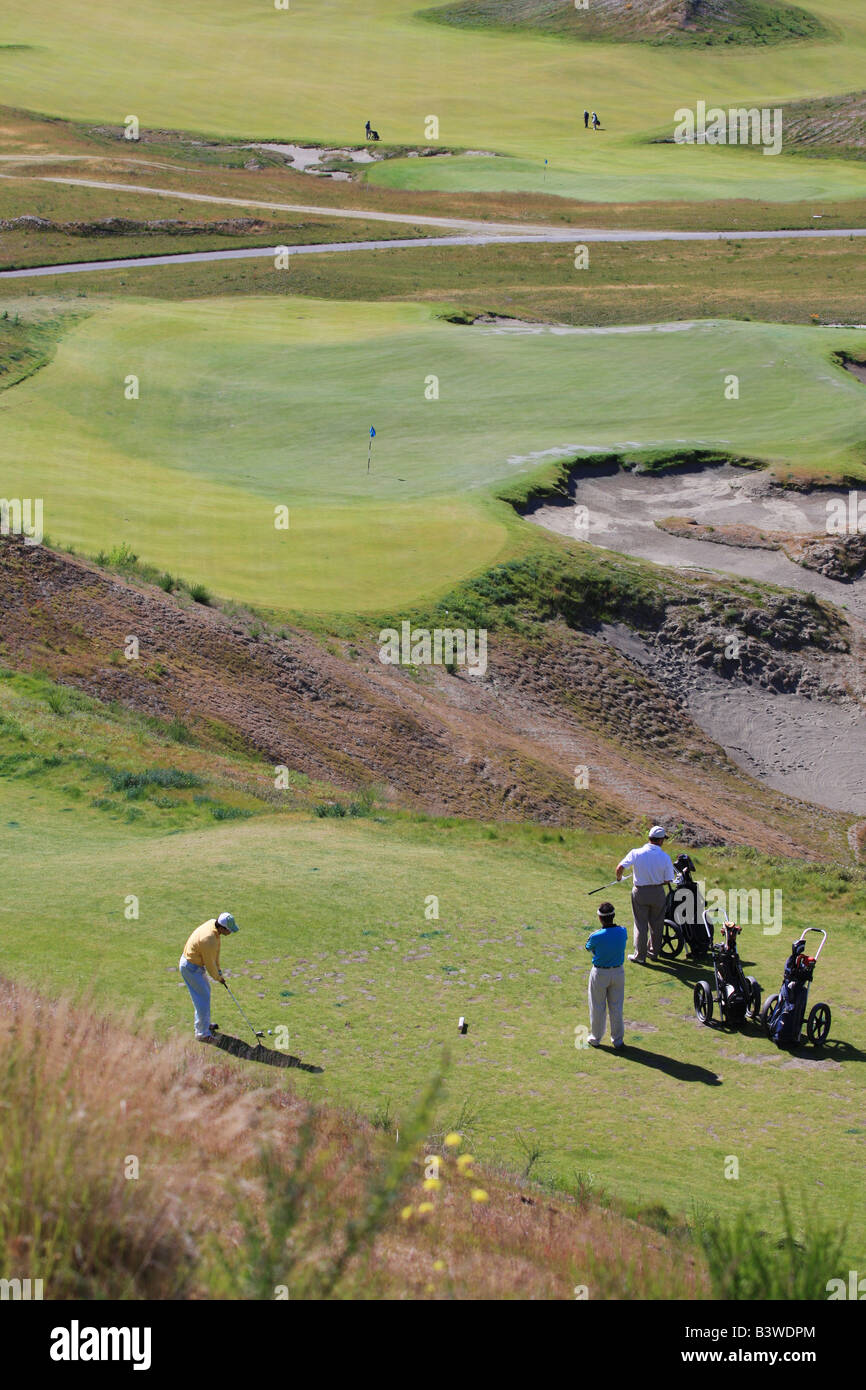 Chambers Bay Golf Course: Der USGA benannt vor kurzem Chambers Bay als Standort für die US Open 2015 und 2010 US Amateur Championship. Stockfoto