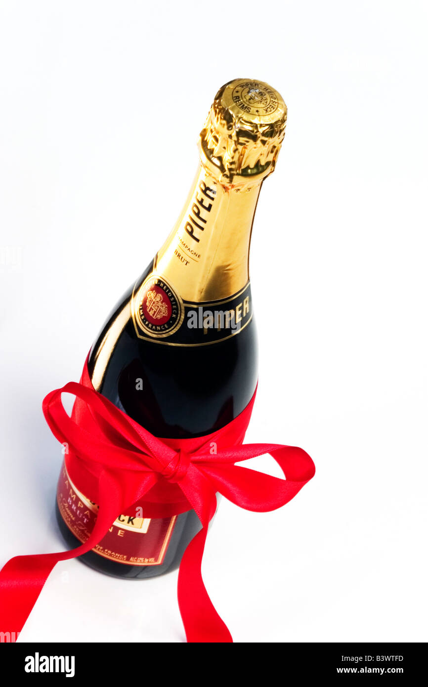 Champagner vorhanden Stockfoto
