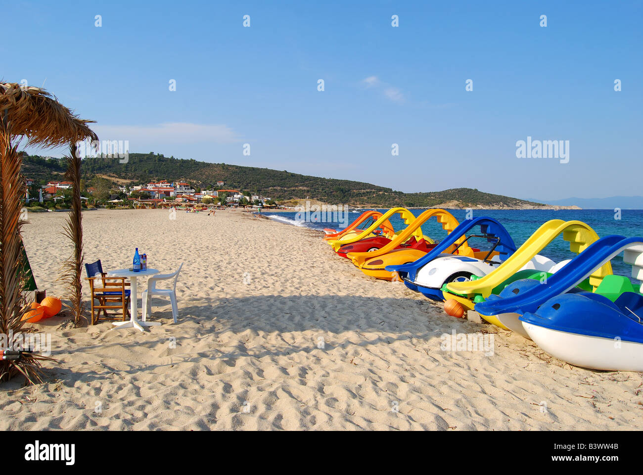 Sarti Beach, Sarti, Sithonia Halbinsel, Chalkidiki, Zentralmakedonien