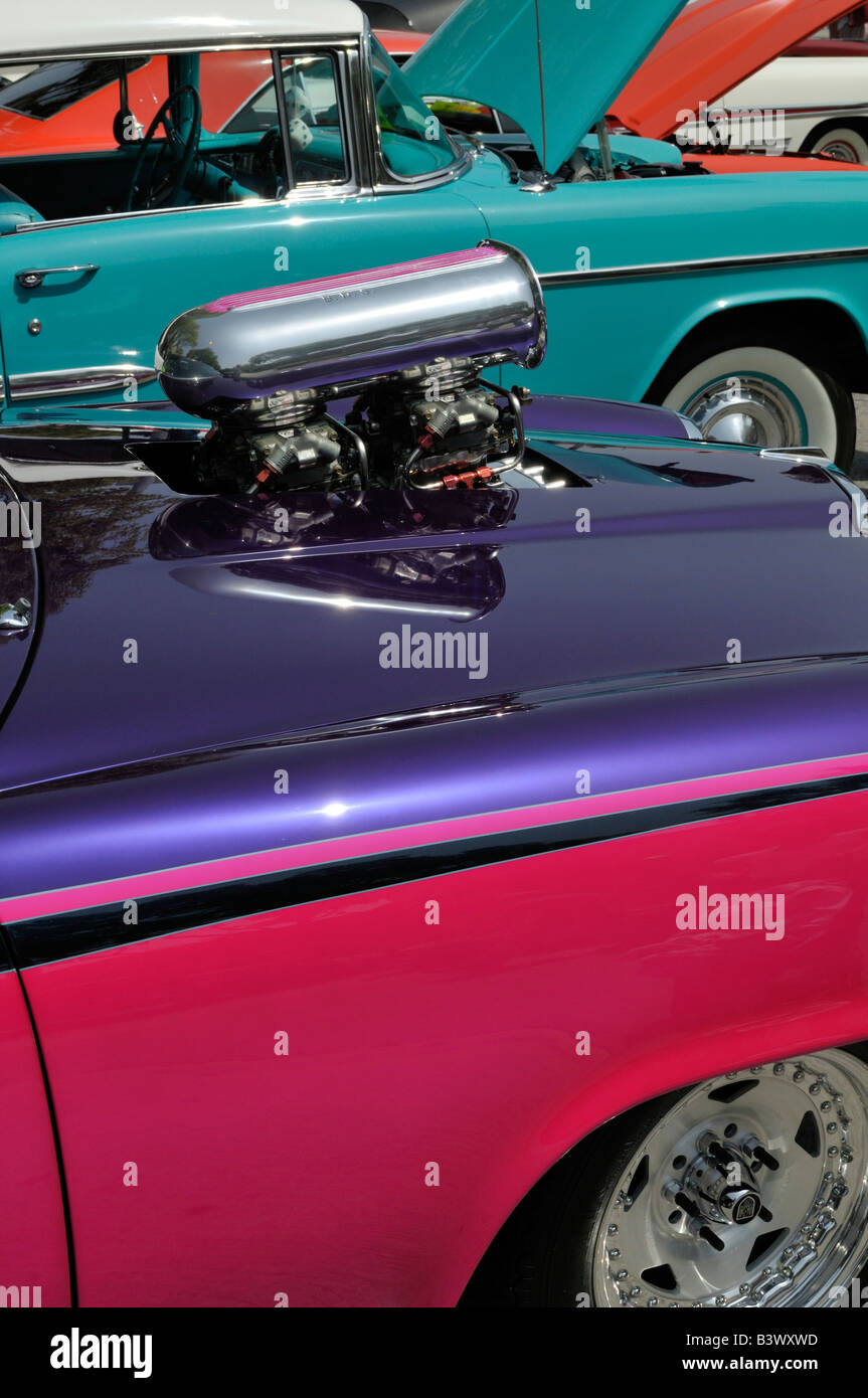 Klassische und benutzerdefinierte Automesse in Culver City, Kalifornien, 10. Mai 2008 Stockfoto