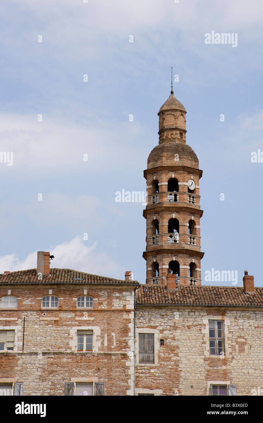 Turm, Cahors, 46, Lot, Midi Pyrenäen, South West, Frankreich, Europa Stockfoto