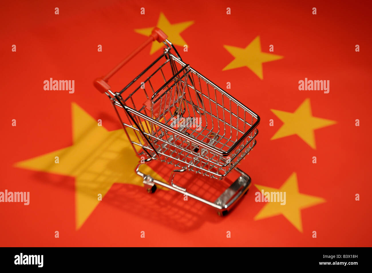 Einkauf China Stockfoto