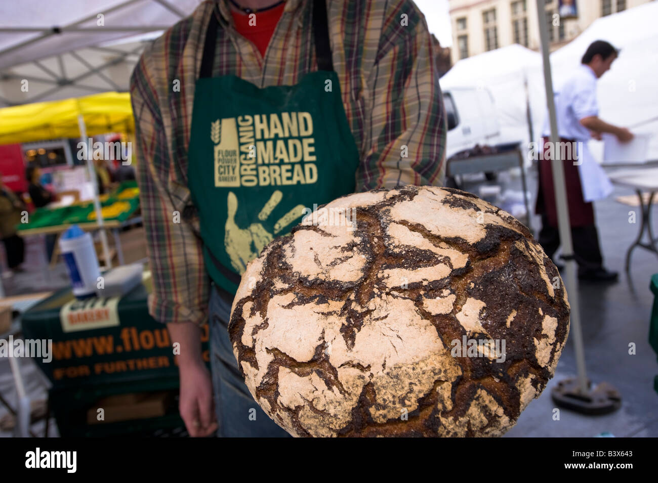 Bauernmarkt Acton Markt Acton W3 London Vereinigtes Königreich Stockfoto
