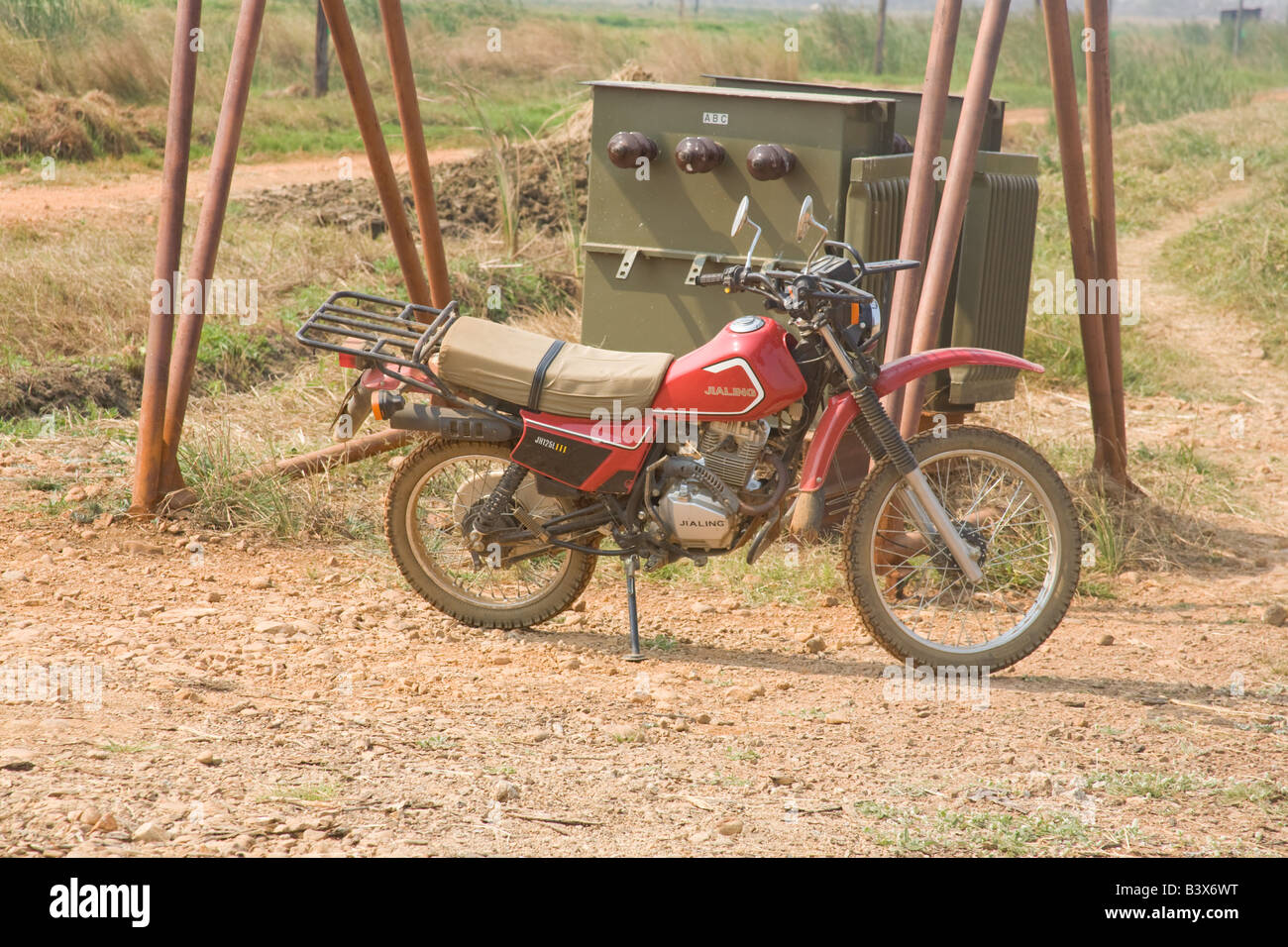 Off Road trial-Maschine Kafuie Sambia Afrika Stockfoto