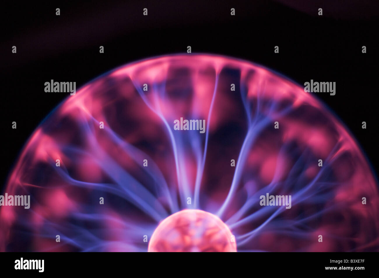 Plasma-Ball Stockfoto