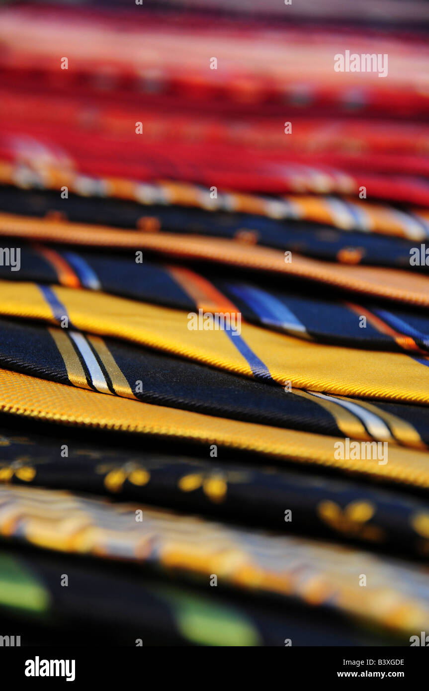 Krawatten Stockfoto