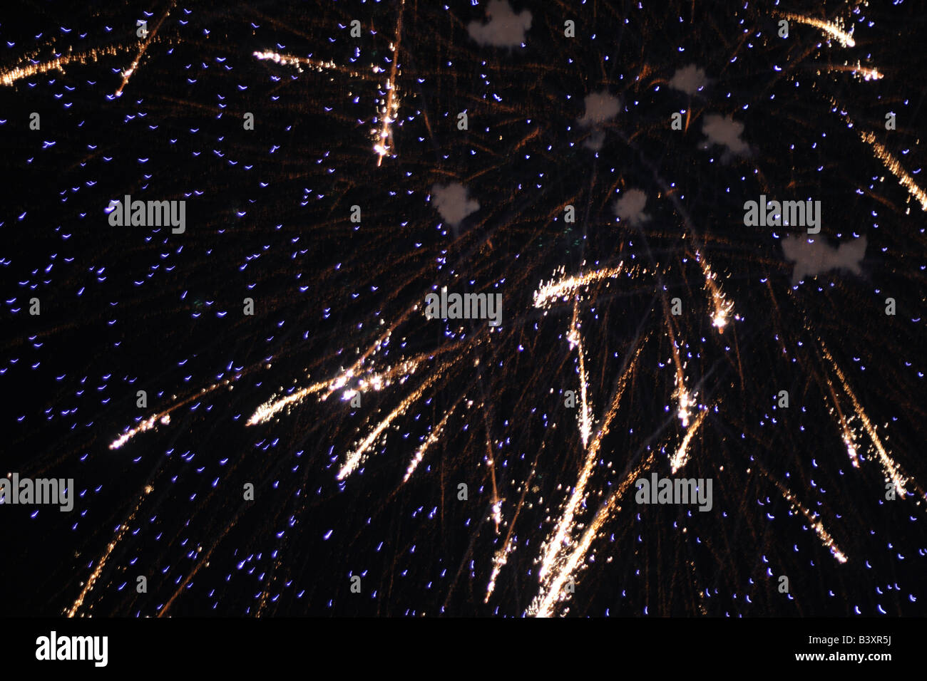 Feuerwerk Stockfoto