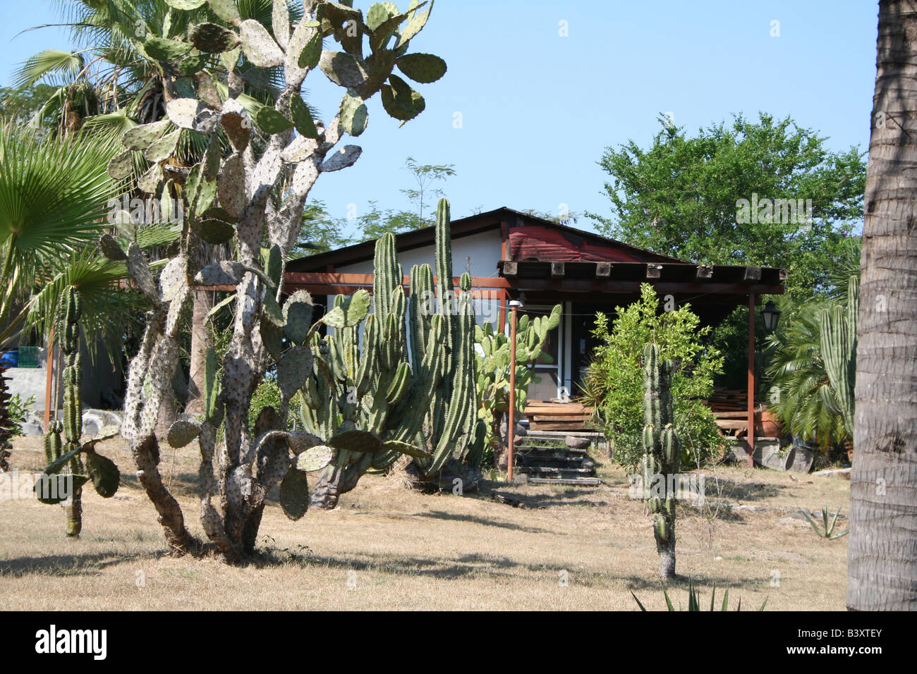 Alten mexikanischen Hacienda Stockfoto