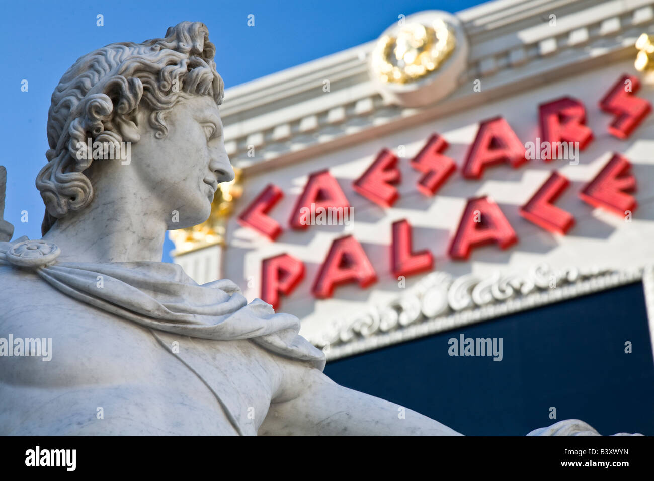 Caesars Palace Las Vegas Stockfoto