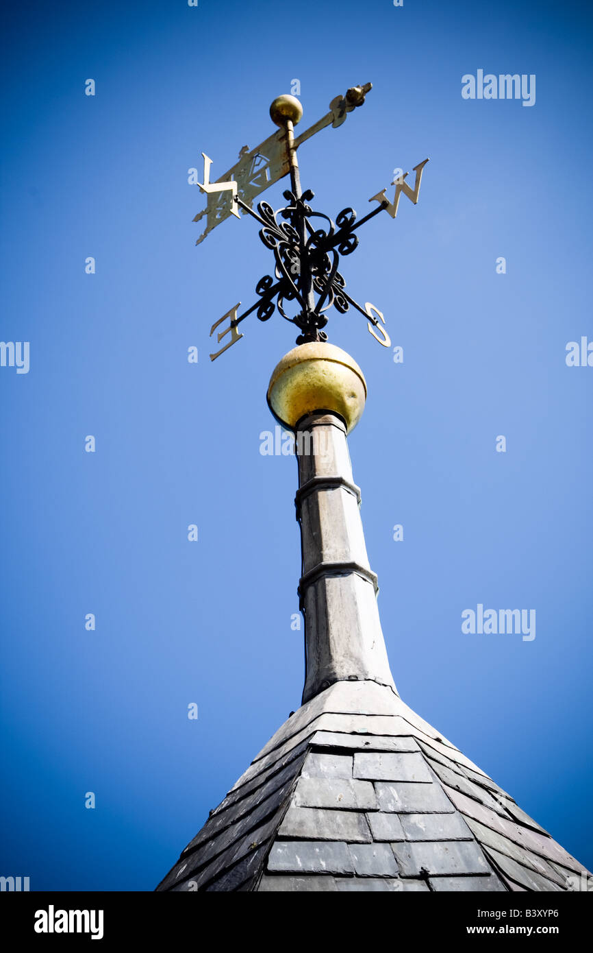 Wetterfahne, Str. Marys Kirche, Roggen, East Sussex, England Stockfoto