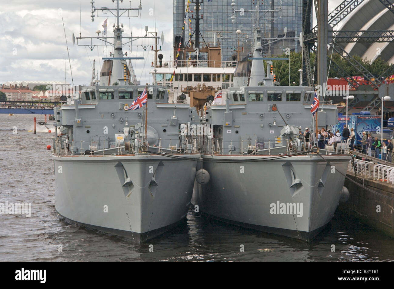 Königliche Marine Schiffe Stockfoto