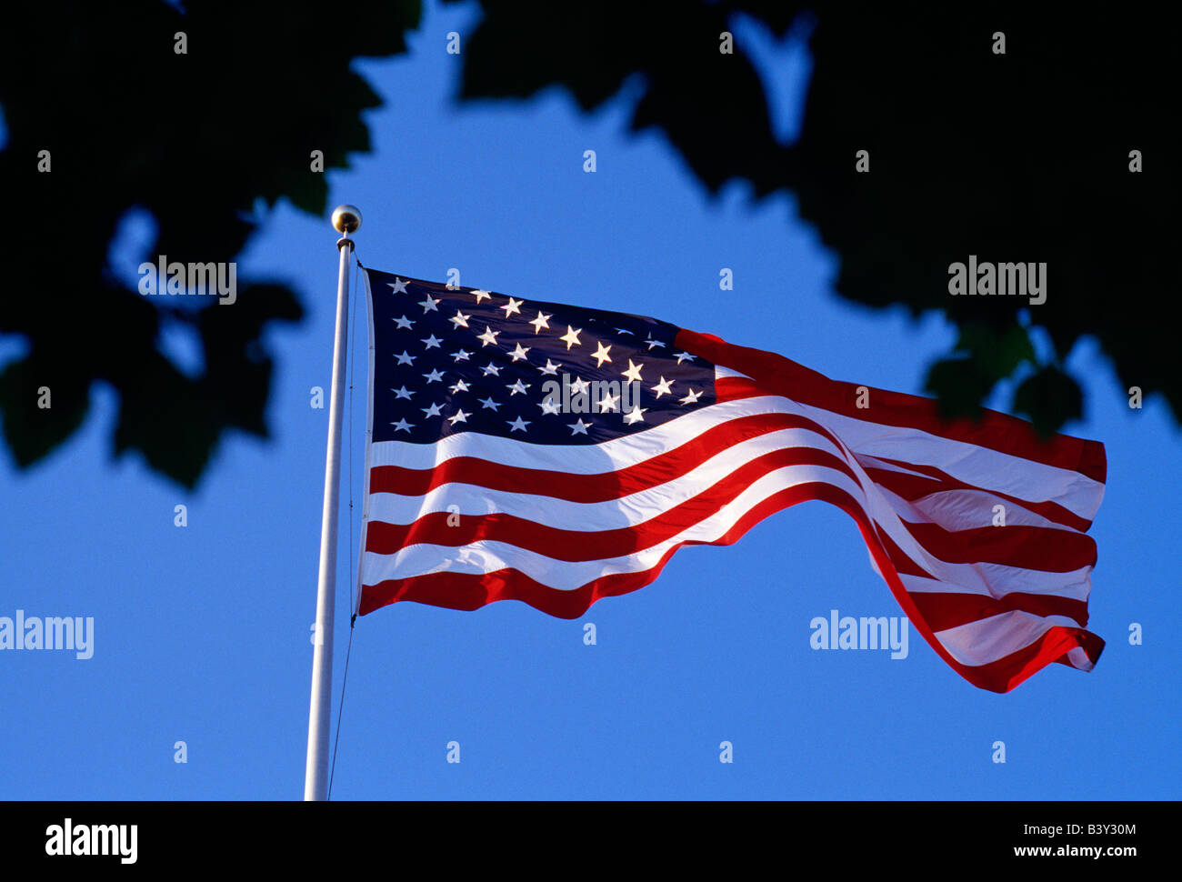 Amerikanische Flagge, Old Glory Stockfoto