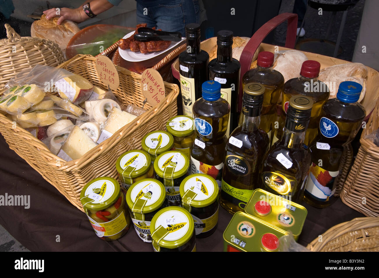 Bauernmarkt Acton Markt Acton W3 London Vereinigtes Königreich Stockfoto