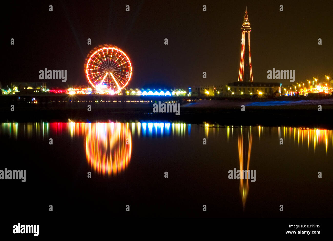 Blackpool Stockfoto