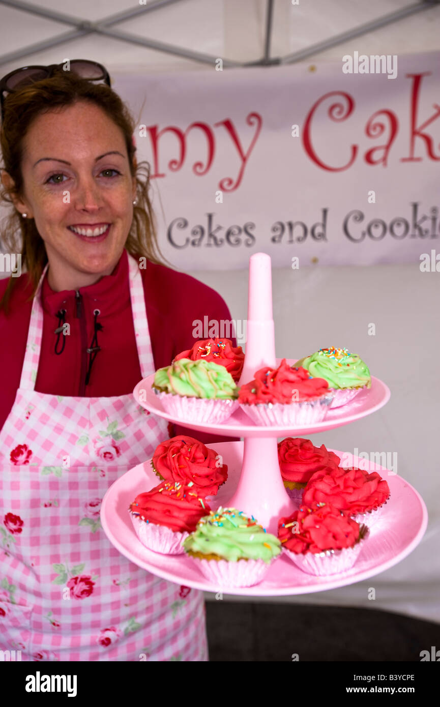 Feinschmeckerfest Acton Acton W3 London Vereinigtes Königreich Stockfoto